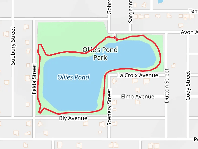 Ollies Pond Park Loop