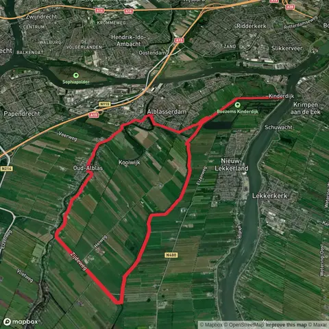 Overwaard, Alblasserdam and Achterwaterschap Loop