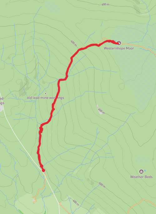 Hike on 02-03-2025 04:15 PM mobile static map