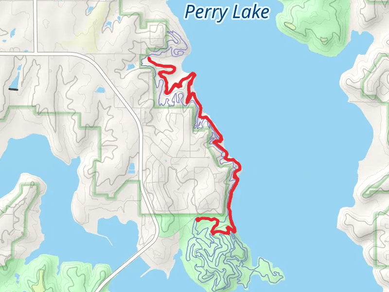 Perry Lake Westside Trail