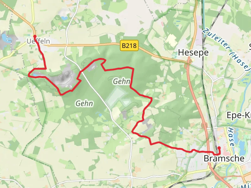 Bramsche to Ueffeln - Balkum Walk