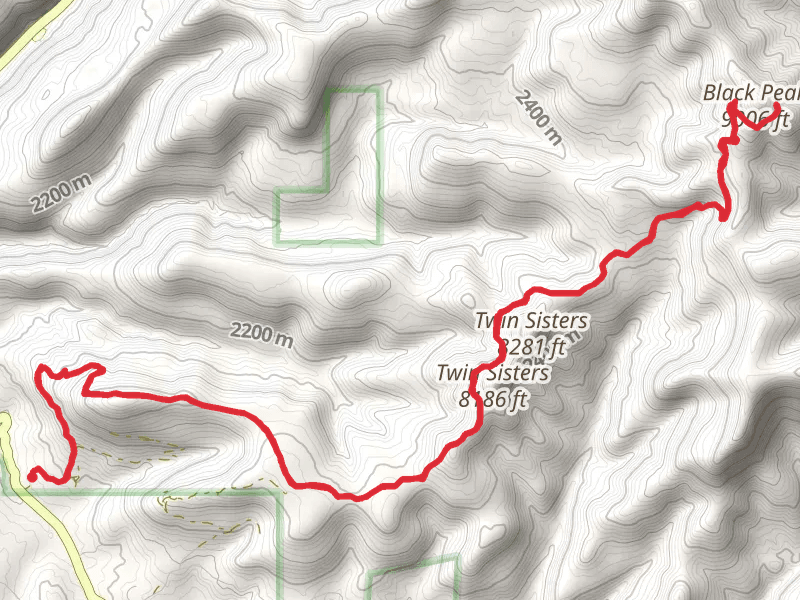 Black Peak via Continental Divide Trail