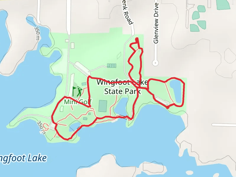 Wingfoot Lake State Park Loop