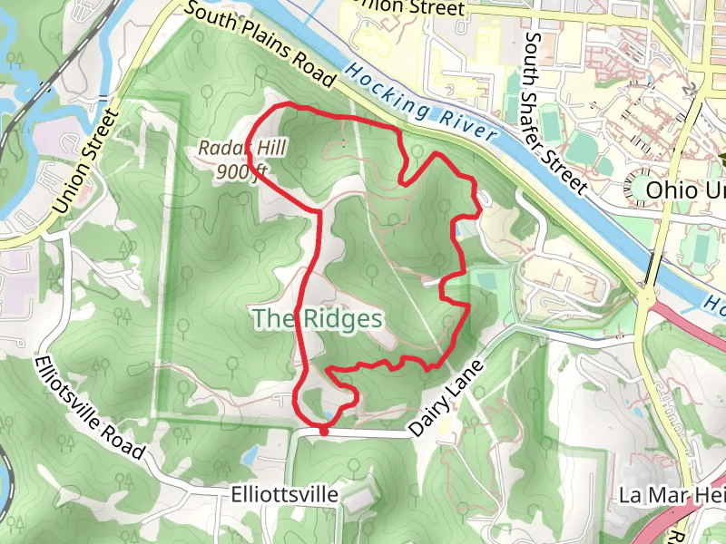 Radar Hill Loop - Dairy Lane Park
