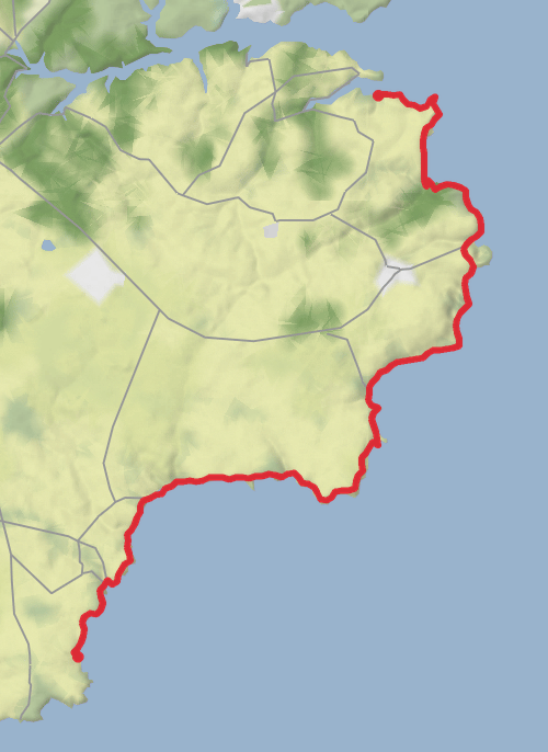 Cornwall Navigate mobile static map