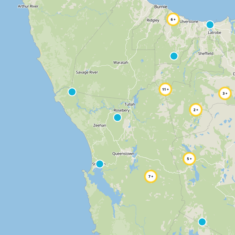 Rosebery Static Map