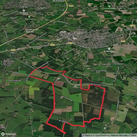 Needs Achterveld Route and Flips Weg Loop