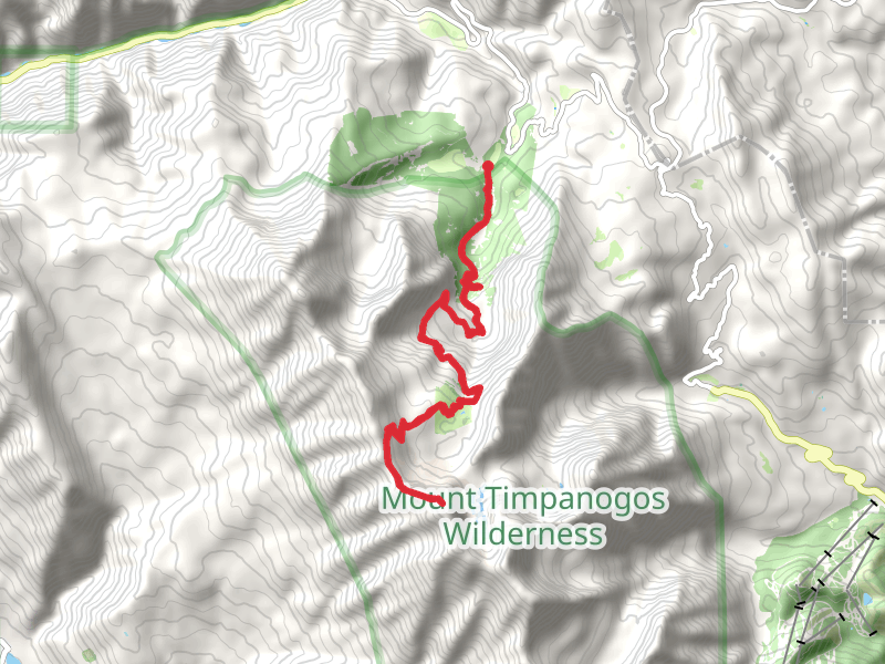 Mount Timpanogos via Timpooneke Trail