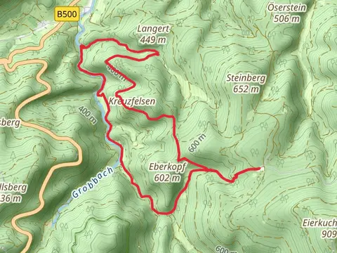 Kreuzfelsen Rundweg Loop