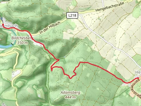Hergarten to Heimbach via Jaegerpfad