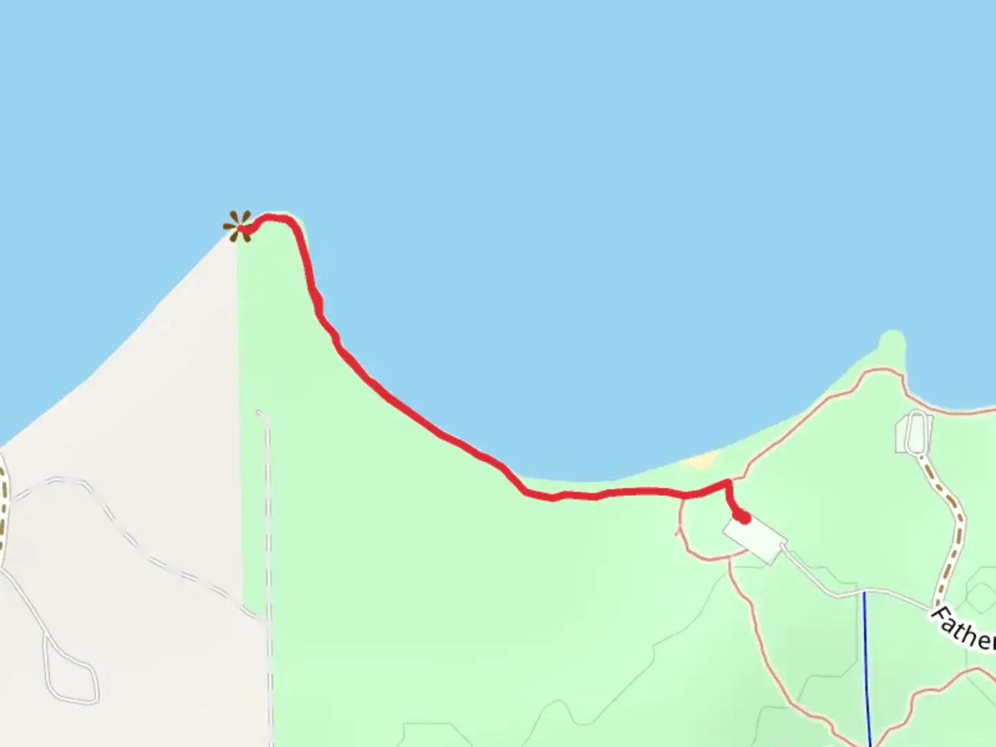 An image depicting the trail Pope Point and its surrounding area.