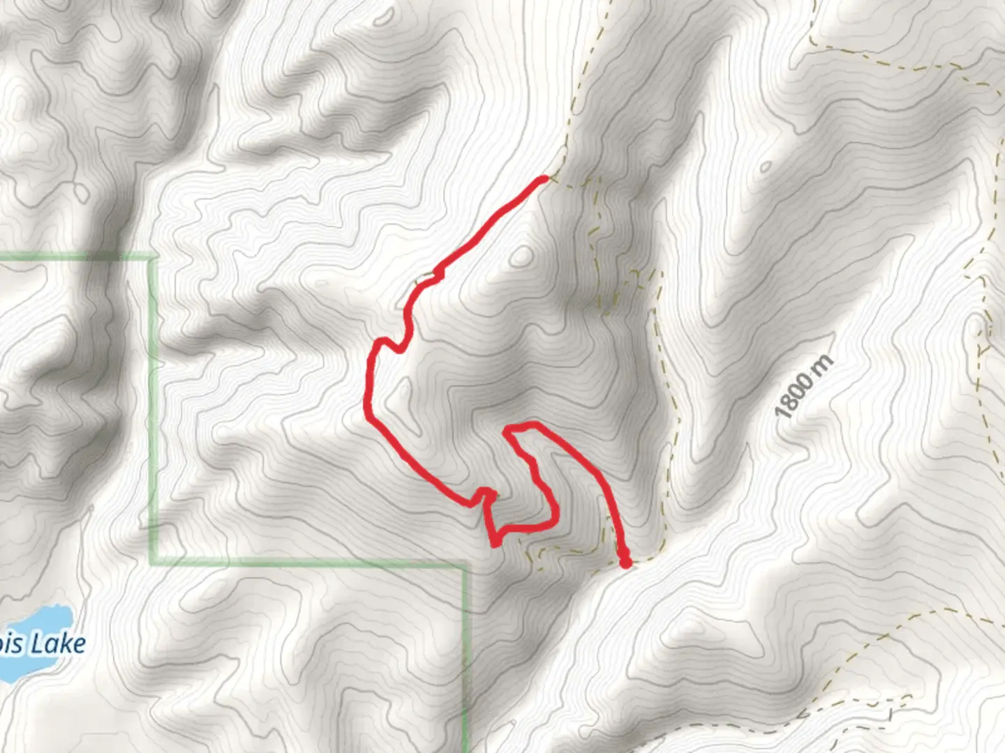 An image depicting the trail Clarks Canyon Trail and its surrounding area.
