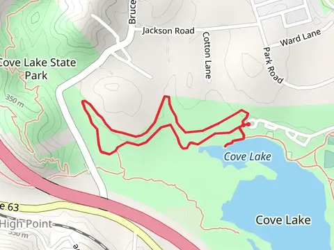 Paved Loop Trail and Cove Lake