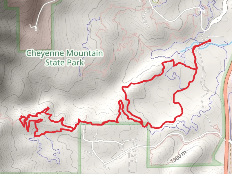 Sundance and Talon Loop Trail