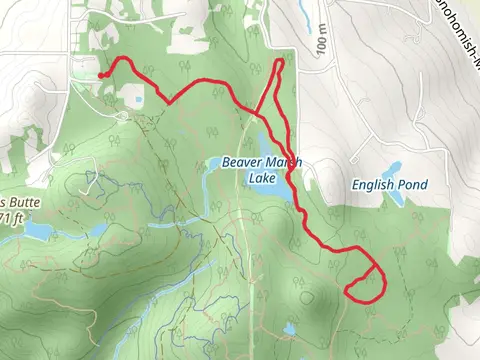 Beaver Lake and Red Barn
