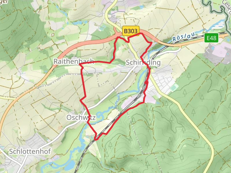 Wanderweg Schirnding Loop