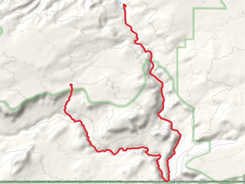 Buckskin Gulch Trail and Paria River Trail
