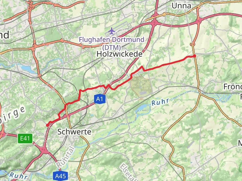 Schwerte to Strickherdicke Walk
