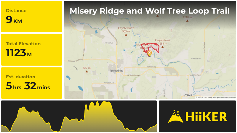 Misery Ridge and Wolf Tree Loop Trail | Deschutes County | Oregon