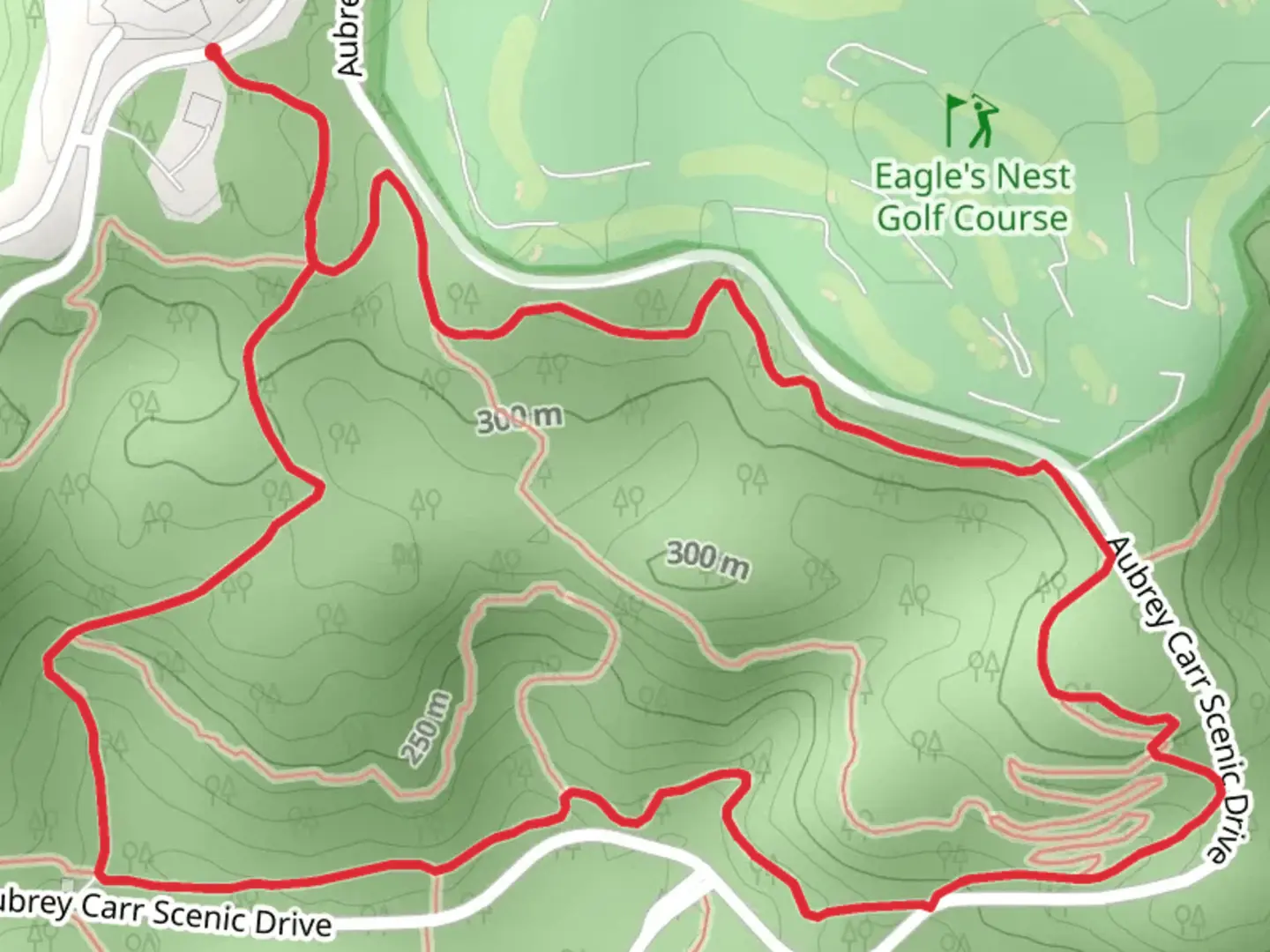 An image depicting the trail Lake Guntersville State Park Loop and its surrounding area.