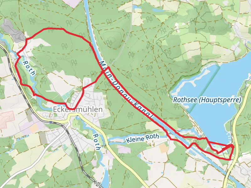 Main Donau Kanal via Rund um Heuberg