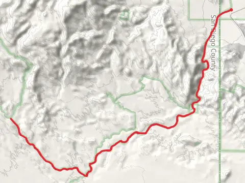 Fish Creek Wash Trail