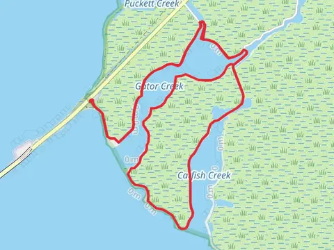 Gator Creek and Catfish Creek Walk