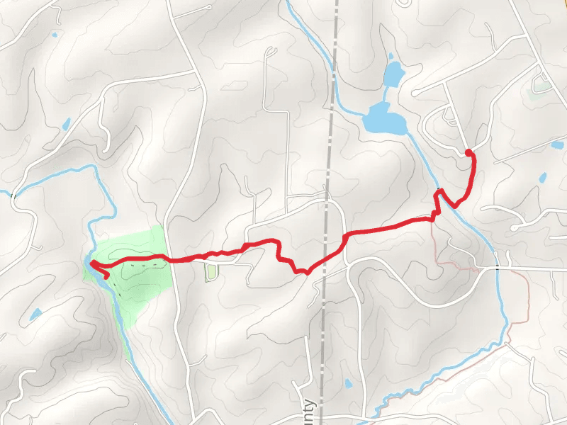 Carter Falls via Vineyard Trail