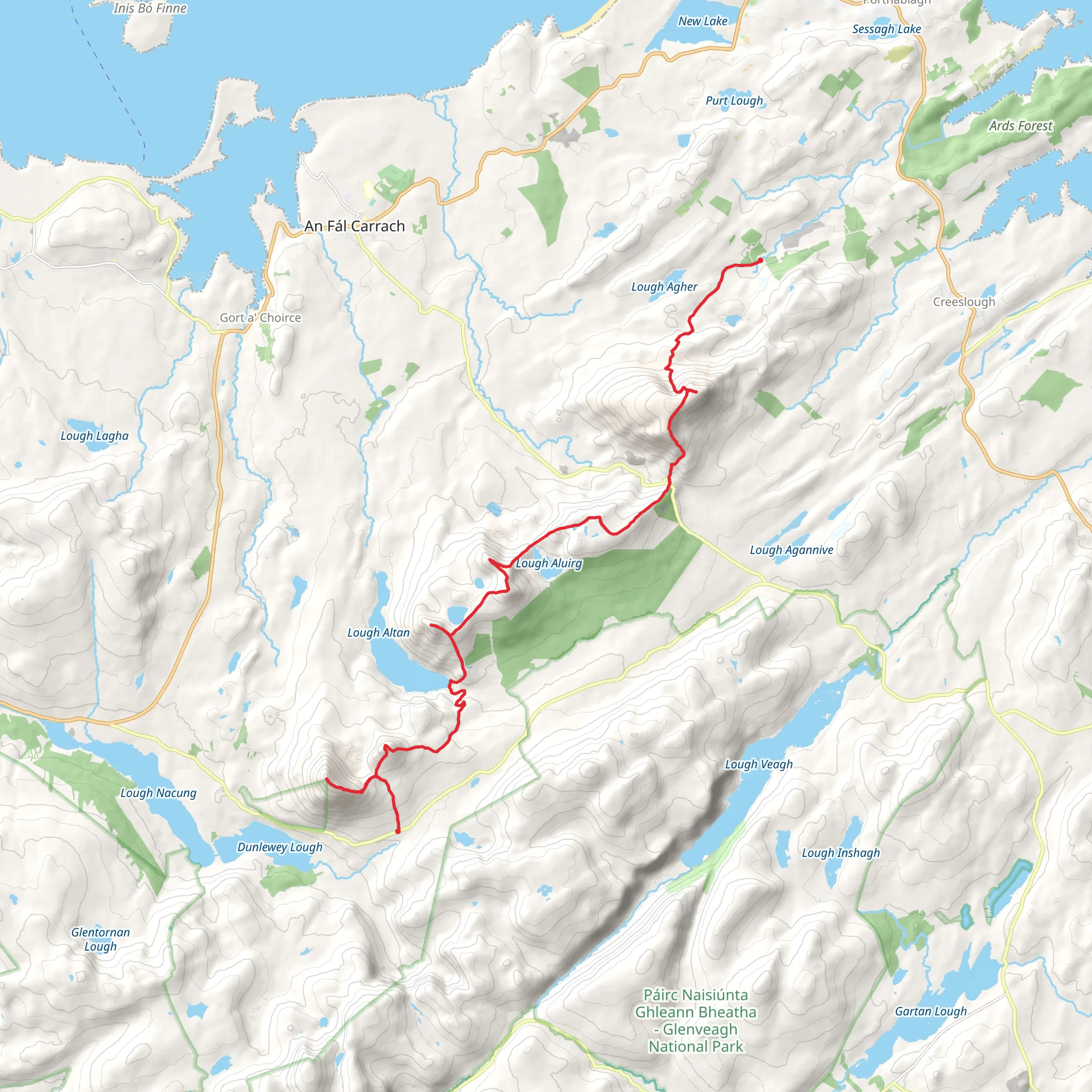 Seven Sisters mobile static map