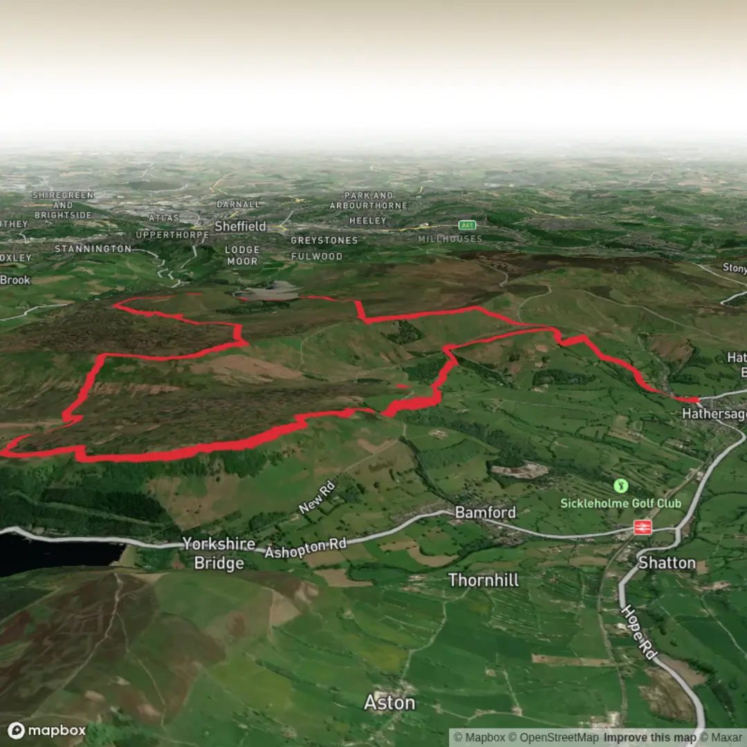 An image depicting the trail Hibernator and its surrounding area.