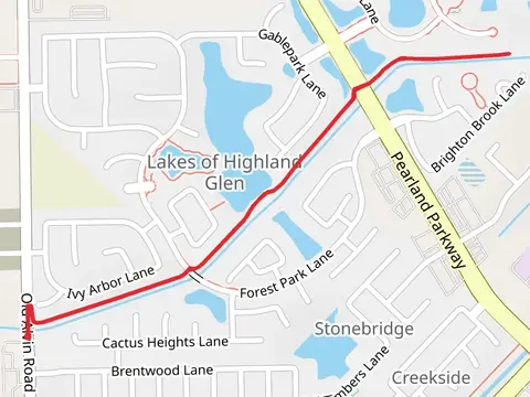 Pearland Parkway to Clear Creek