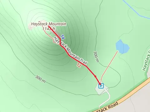 Haystack Mountain from Haystack Road