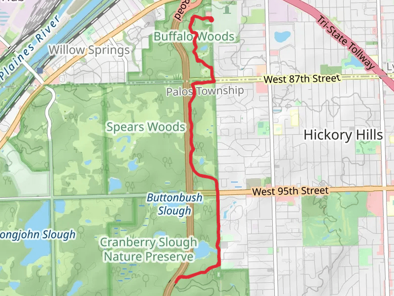 Palos Brown Unpaved Trail