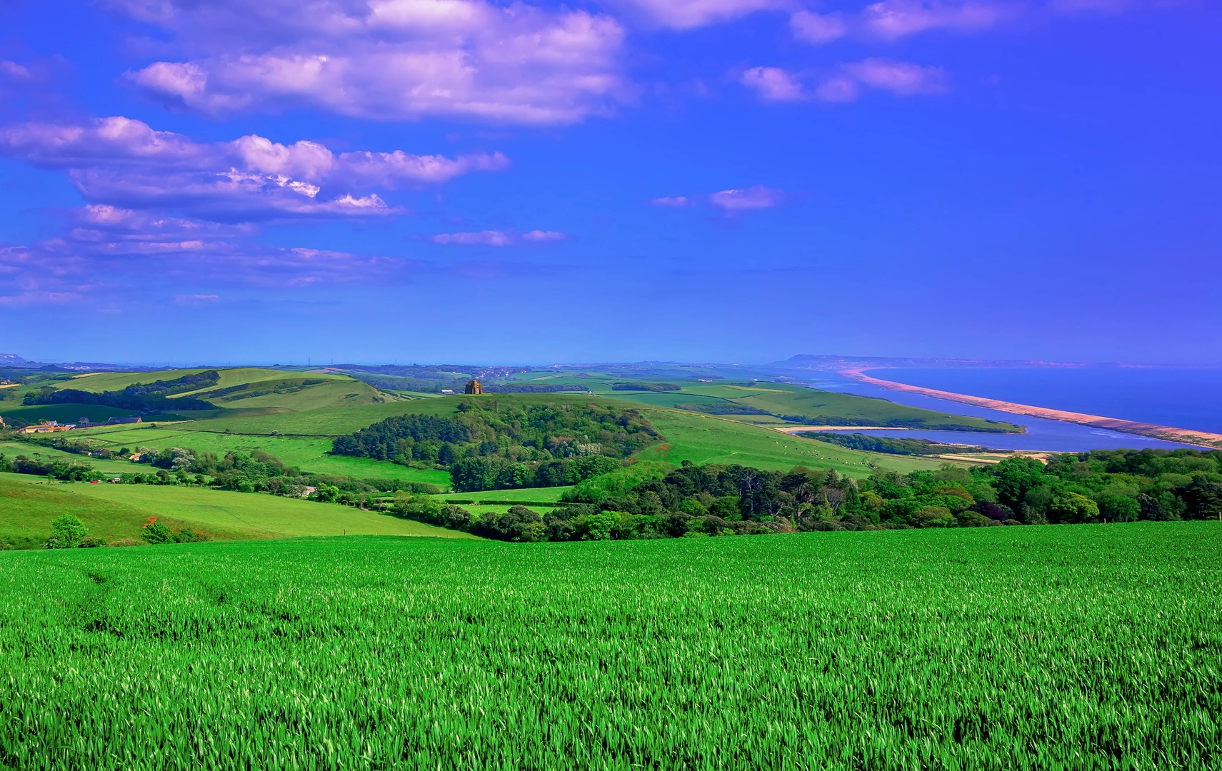 An image depicting the trail West Dorset from Litton Cheney and its surrounding area.