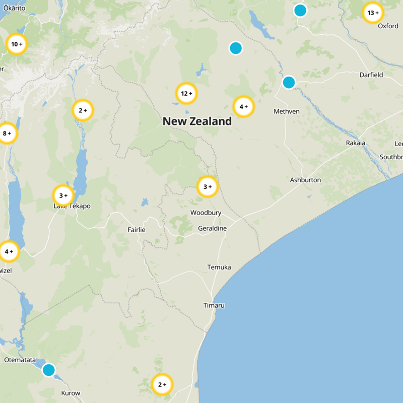 Timaru Static Map