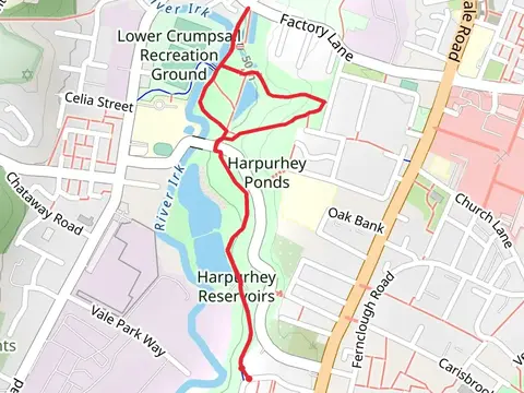 Harpurhey Ponds and Reservoirs Loop
