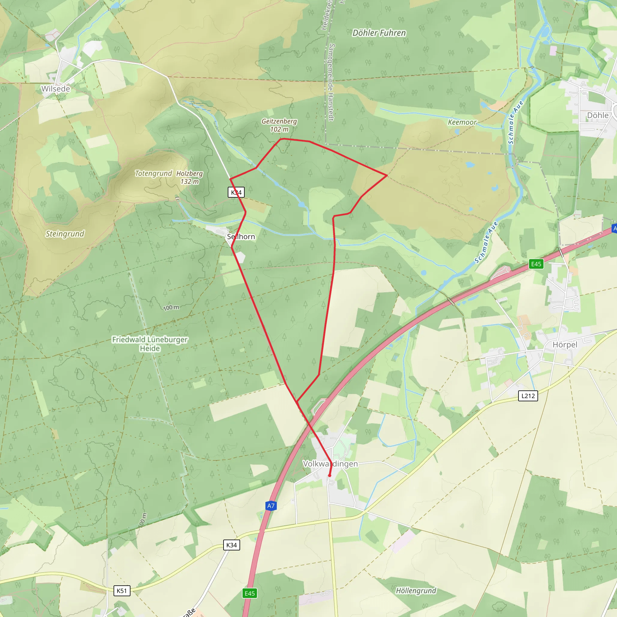 Bispingen Round mobile static map