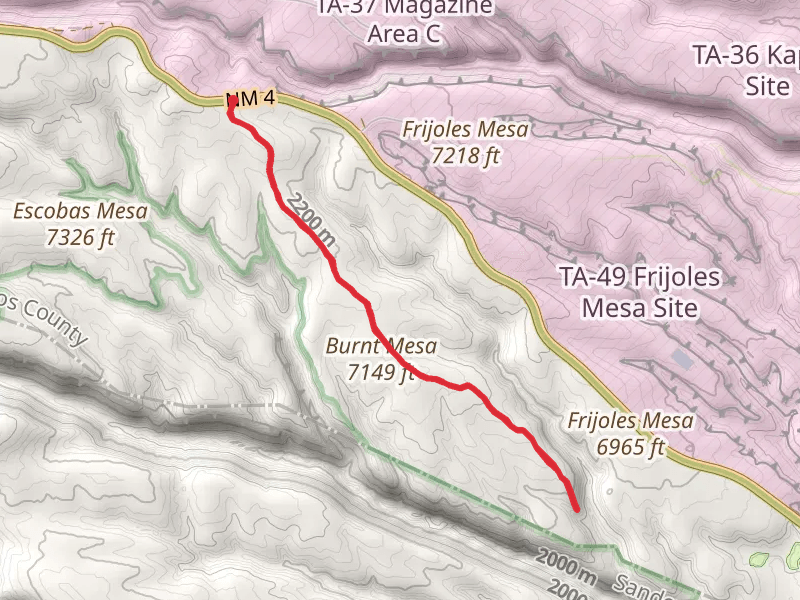 Burnt Mesa Trail