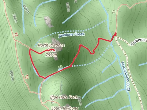 North Jawbone Peak Trail