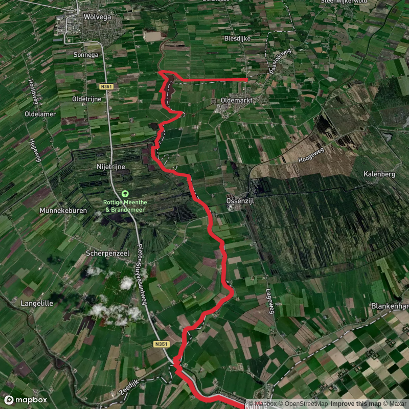 Kuinre to Dalhoeve via Lindedijk