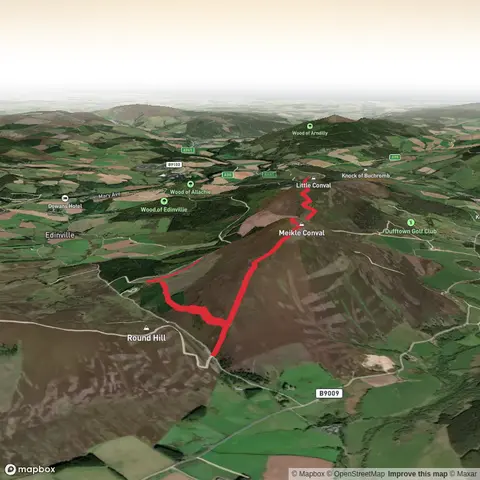 Meikle Conval and Little Conval Loop