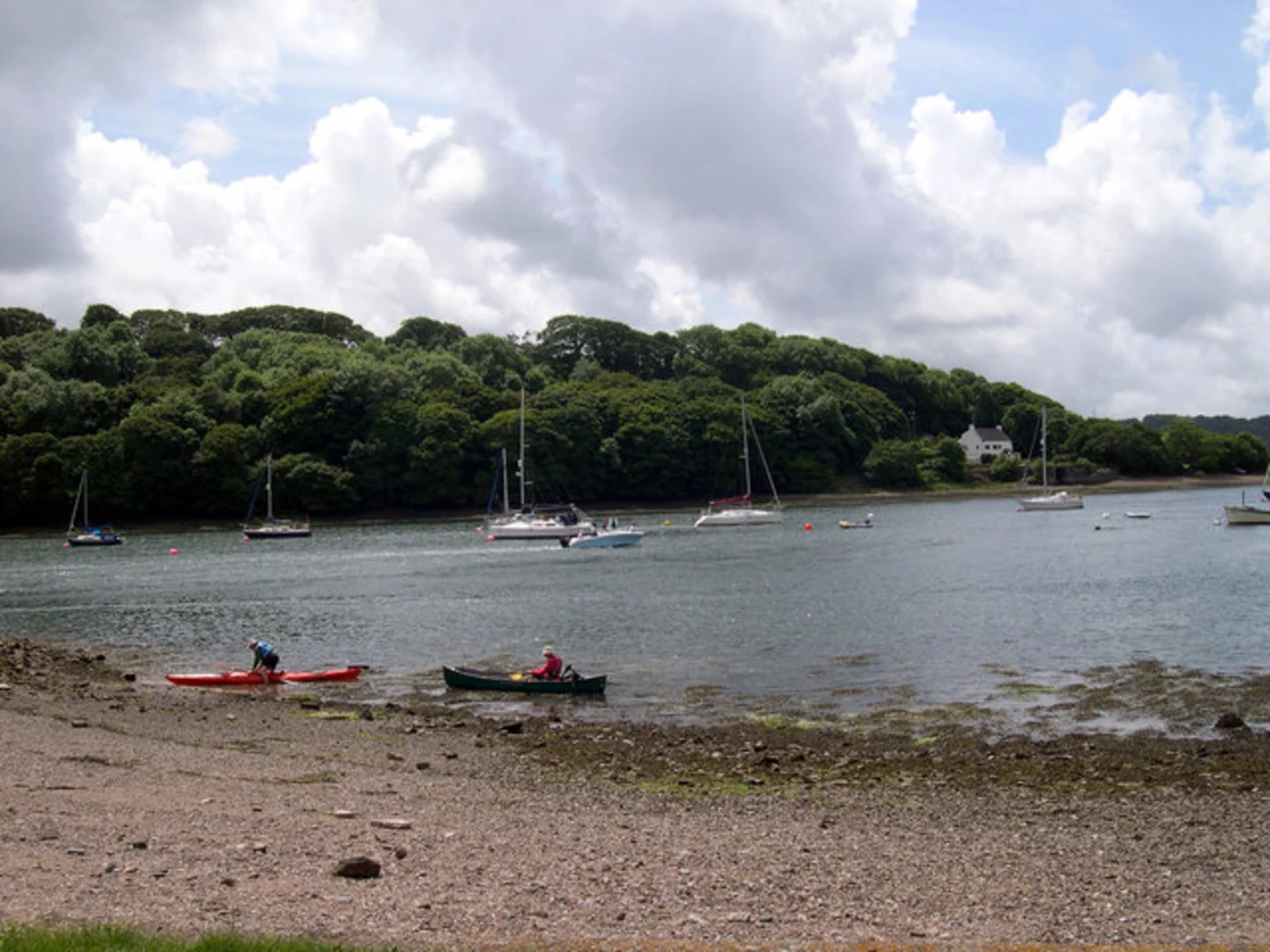 An image depicting the trail Cosheston Walk and its surrounding area.