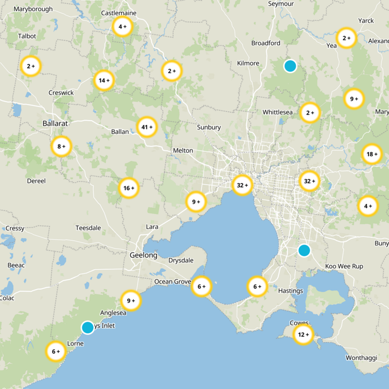 Melbourne Static Map
