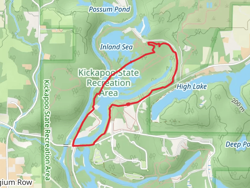 Clear Lake Trail and North Riverview trail