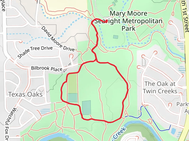 Mary Moore Searight Metro Park Loop Trail