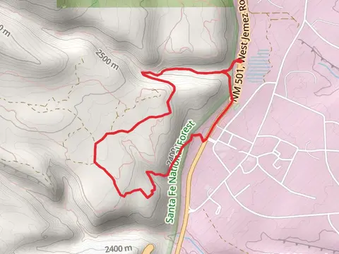 Perimeter Traverse and American Springs Loop