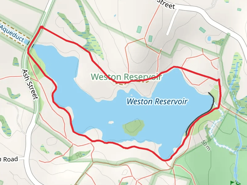 Weston Reservoir Loop