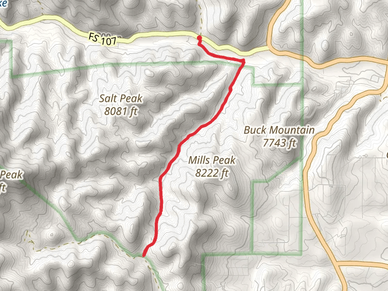 Mills Canyon Trail