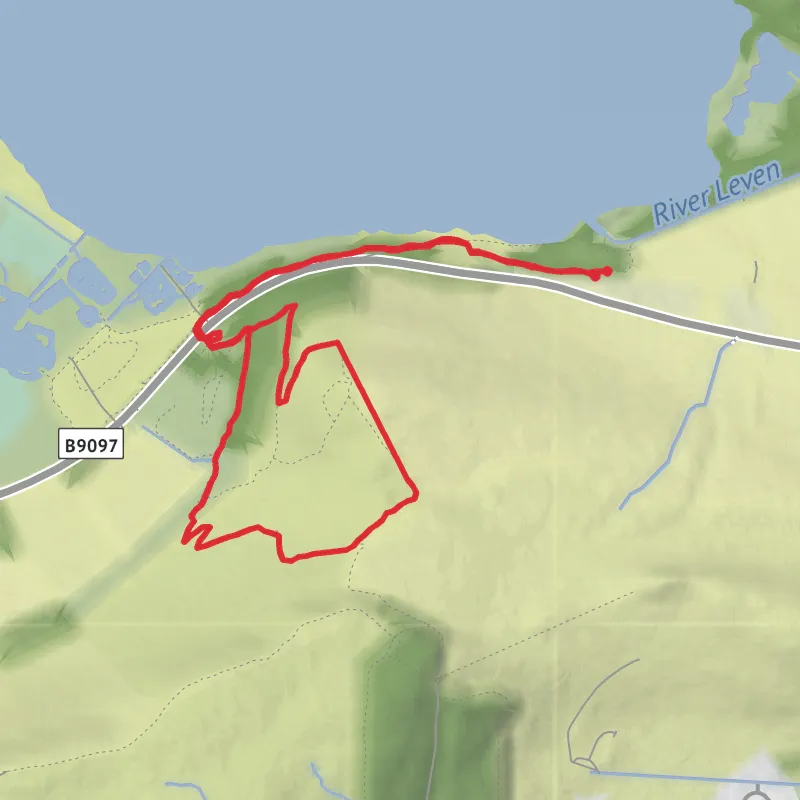 Loch Leven View Point Trail mobile static map