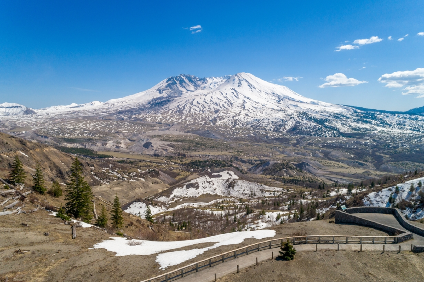An image depicting the trail Eruption Trail and its surrounding area.